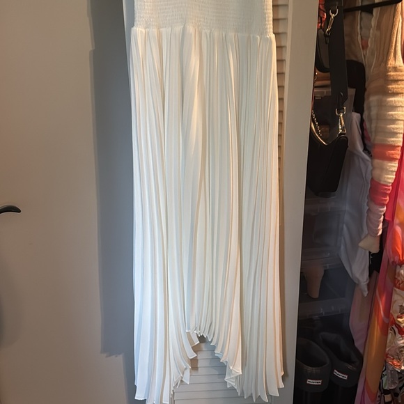 NWT CeCe Pleated Halter Midi Dress sz XS - NWT & Medium Like New - Picture 11 of 11